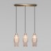 Подвесной светильник с плафонами 50209/3 бронза