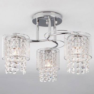 Люстра на штанге Eurosvet Bonnie 30137/3 хром