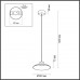 Подвес ODEON LIGHT SAUCER 5055/9L
