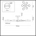 Люстра потолочная LUMION MIKA 5659/99CL