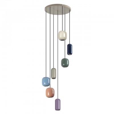 Люстра каскадная ODEON LIGHT OVALI 5053/7