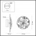 Настенный светильник ODEON LIGHT FIORE 6614/8WL