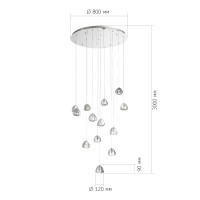 Подвесной светильник ST LUCE SL6017.101.13