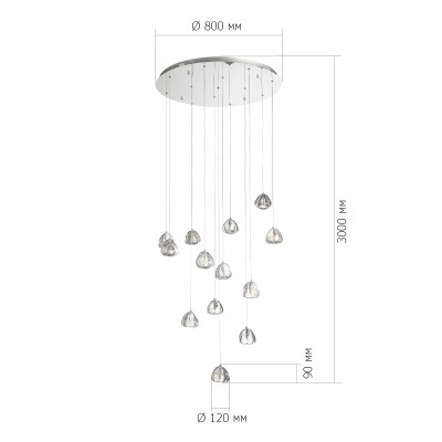 Подвесной светильник ST LUCE SL6017.101.13