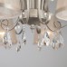 Потолочная люстра с абажурами 60065/8 серебро