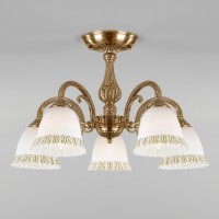 Потолочная люстра Eurosvet Campina 60107/5 античная бронза