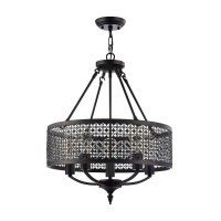Подвесная люстра Conte FR4166-PL-05C-BL ГЕРМАНИЯ