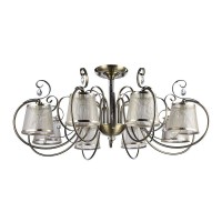 Потолочная люстра Simone FR2020-CL-08-BZ ГЕРМАНИЯ