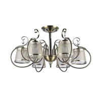 Потолочная люстра Simone FR2020-PL-06-BZ ГЕРМАНИЯ