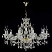 Подвесная хрустальная люстра Maytoni Beatrix DIA019-10-G