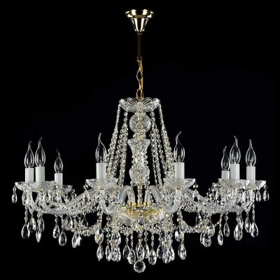 Подвесная хрустальная люстра Maytoni Beatrix DIA019-10-G