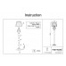 Торшер Brionia ARM172-11-G